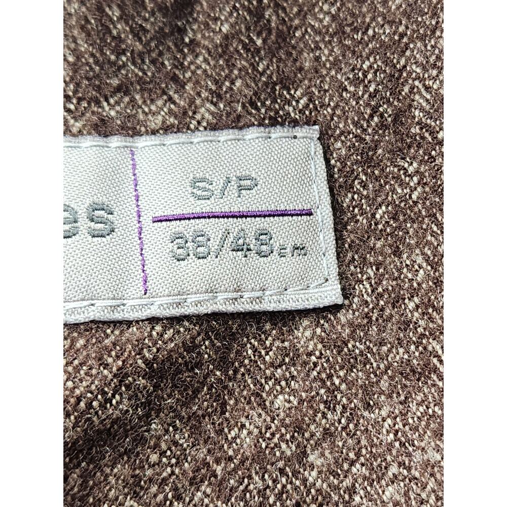 Scott James Blazer Mens Small 38 Wool Two Button Jacket Sport Coat Classic Tweed - Picture 3 of 16
